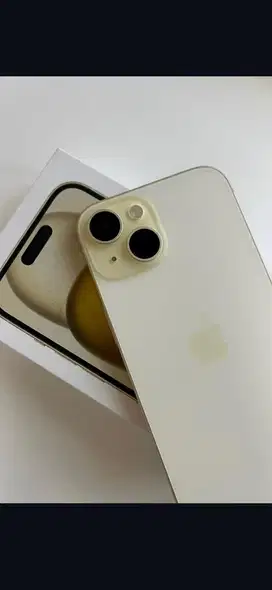 Iphone 15 yellow