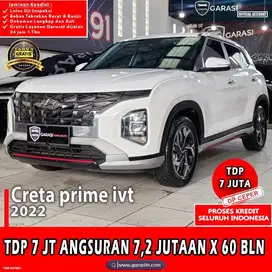 [Tdp 7 jt] HYUNDAI CRETA PRIME IVT KM 40 RB RECORD