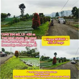 Tanah Istimewa Cocok Untuk Villa Kemuning Ngargoyoso