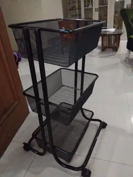 trolley rak 3 tingkat Informa murah besi