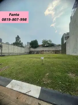 Kavling Bentuk Presisi Siap Bangun di Discovery Bintaro Jaya JS-15121