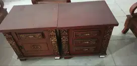 Meja Nakas Minimalis Kayu Jati