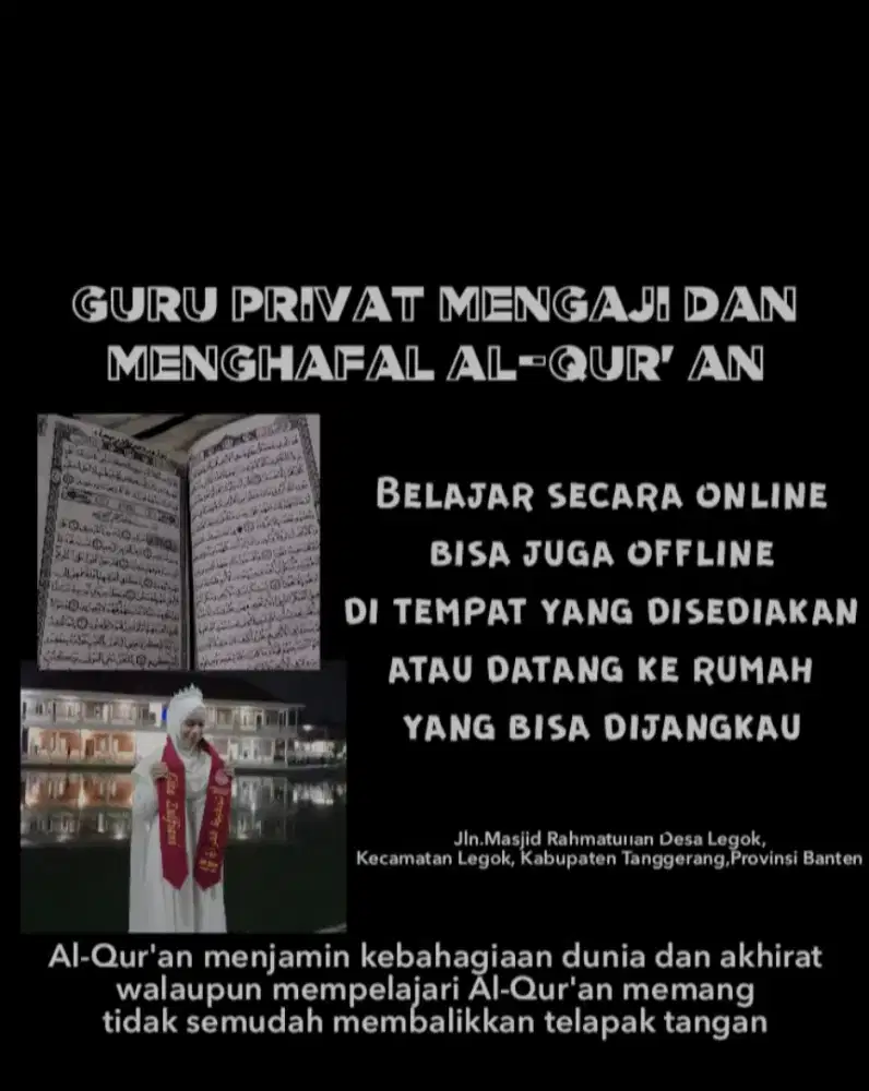 Mengaji dan Menghafal Al-Qur'an