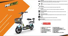 SEPEDA LISTRIK PROSTREET DONUT