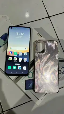 Oppo A52 6+5/128.Resmi Fullset No minus
