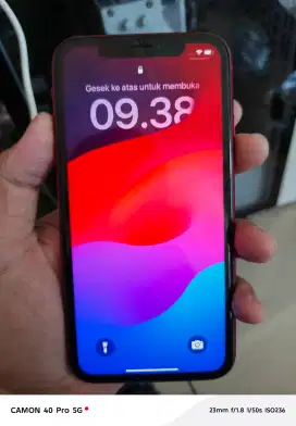 iPhone XR 64GB Merah mulus