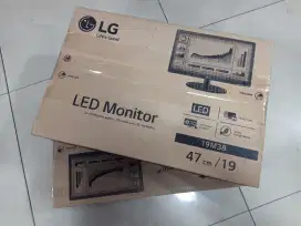 Sisa Pengadaan Jual LED Monitor LG 19inch New Blm Dipake Stok 2unit