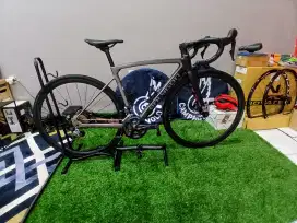ROADBIKE STRATTOS S8D SIZE S 47 SECOND HANDLEBAR INTEGRATED BLACK INC