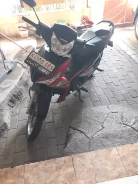 supra X 125 hitam 2019 pajak baru (N) Malang kota