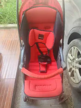 Stroller Baby Elle Merah