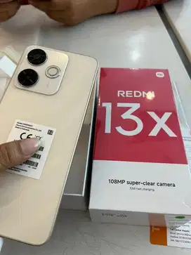 Redmi 13X 8/256GB new garansi resmi