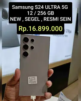 PROMO Rp.16,899 ‼️
Samsung S24 ULTRA 12/256gb ‼️
STOK TERBATAS ‼️