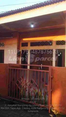 Jual rumah kondisi apa ada nya