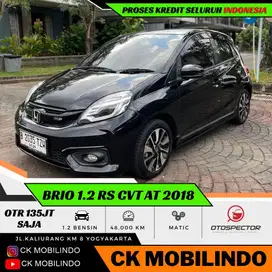 (Km48rb) Honda Brio RS CVT Matic 2018 ISTIMEWA Kredit Murah