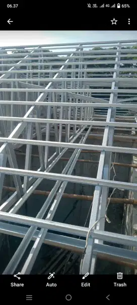 Jasa bungun rumah/ rumah lama pemasangan atap baja ringan    dll.