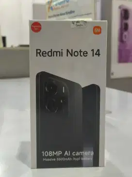 XIAOMI REDMI NOTE 14 8/256 TERMURAH FREE PELINDUNG LAYAR PREMIUM
