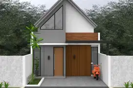 Rumah Pinggir Jalan View Sawah 400m dari Jl Paris Patalan Jetis Bantul