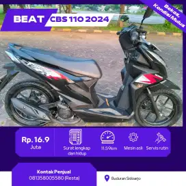 DIJUAL *HONDA BEAT CBS 110 TAHUN 2024*