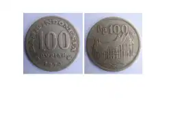 UANG LOGAM Rp 100,- TAHUN EMISI 1973
