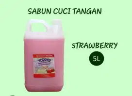 Handsoap Sabun Cuci Tangan Aroma Strawberry 5L TOPPAS