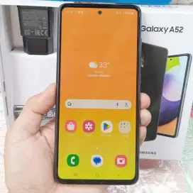 Handphone Samsung A52 8/256 NFC Second