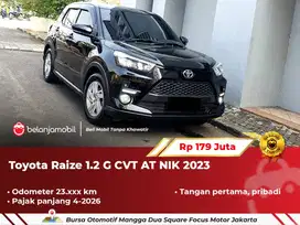[ PAJAK PANJANG ] Toyota Raize 1.2 G CVT AT Hitam 2023/2024