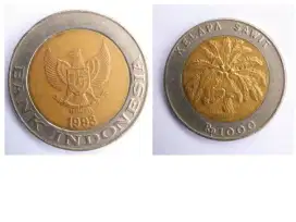 UANG LOGAN Rp 1.000,- TAHUN EMISI 1993