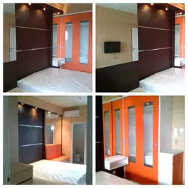 Sewa apartemen Grand Emerald fully furnished type studio room lt 12