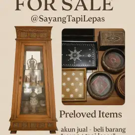 Furniture pribadi yang penuh cerita