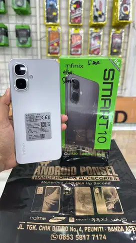 INFINIX SMART 10 SERIES TERBARU RAM 8/64 DESAIN TERMEWAN SPEK GAMING