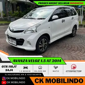 (Dp5jt) Toyota Avanza Veloz Matic 2014 Plat AB ORISINIL Kredit Murah