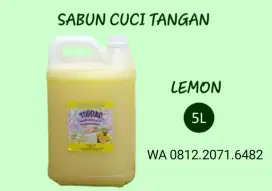 Handsoap Sabun Cuci Tangan Aroma Lemon 5L TOPPAS