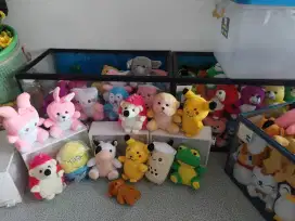 Boneka karakter hewan, imut lucu comel