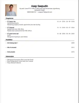 Mencari Pekerjaan Driver
