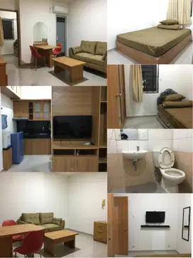 Sewa harian bulanan Apartemen gading mediterania kelapa gading 2 kamar
