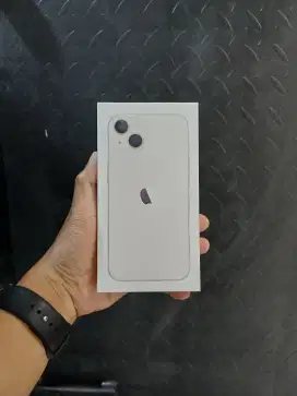 iPhone 13 128 Starlight NEW SEGEL GARANSI RESMI iBox