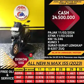 DP 50O ALL NEW N MAX 155 TH 202 BISA BAYAR VIA CC /PAYLATER