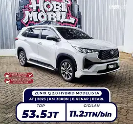 [ DISC 22JT BERGARANSI 5TH ] INNOVA ZENIX Q HYBRID MODELISTA AT 2023