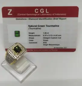 Natural Green Tourmaline