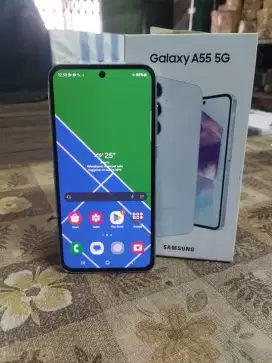 Smsung a55 (8/256) komplit garansi mulus
