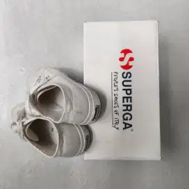 Sepatu SUPERGA COTU CLASSIC 2750 WHITE UKURAN 38