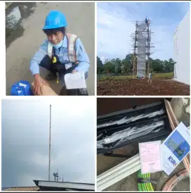AHLI jasa pasang penangkal petir dan grounding mesin