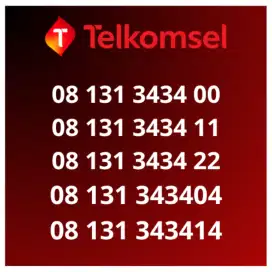Kartu perdana nomor cantik telkomsel rapi 11 digit