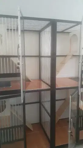 Kandang kucing 4 kamar big