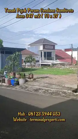 Tanah Hook Pondasi Perum Cendana  Sambiroto  Tembalang Semarang Timur