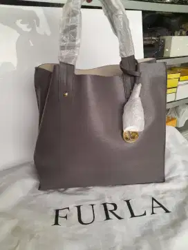Shoulder Bag Furla Gray Original
