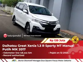 [ PAJAK PANJANG ] Daihatsu Great Xenia 1.3 R Sporty MT 2017/2018