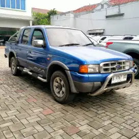 FORD RANGER DC 2.5L XLT HURRICANE 4X4 M/T 2003 TURBO BIRU MET