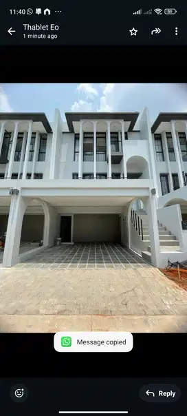 Di Jual Rumah Mewah 3 Lantai 7x12 Aether Greenwich BSD