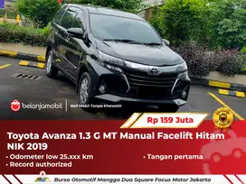[ LOW KM 25RB ] Toyota Avanza 1.3 G MT Manual Facelift 2019/2020